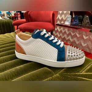 NWT Christian Louboutin red bottom sneakers size 43.5/Us10.5